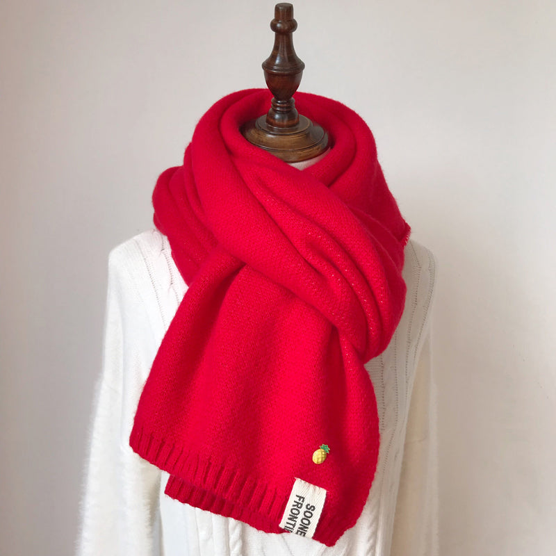 Écharpe femme hiver en imitation cachemire