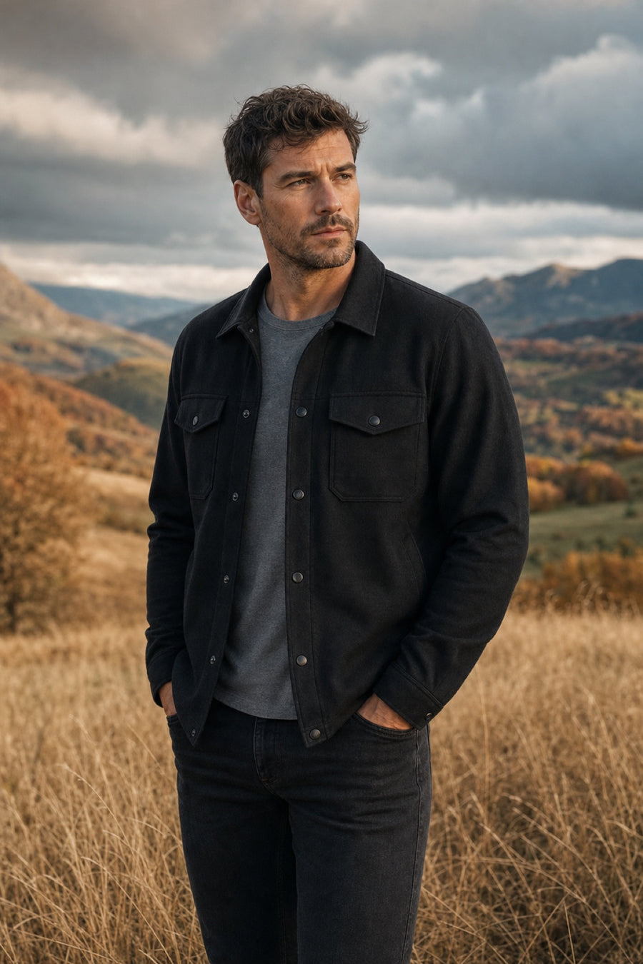 Hugo | Men's long-sleeved overshirt