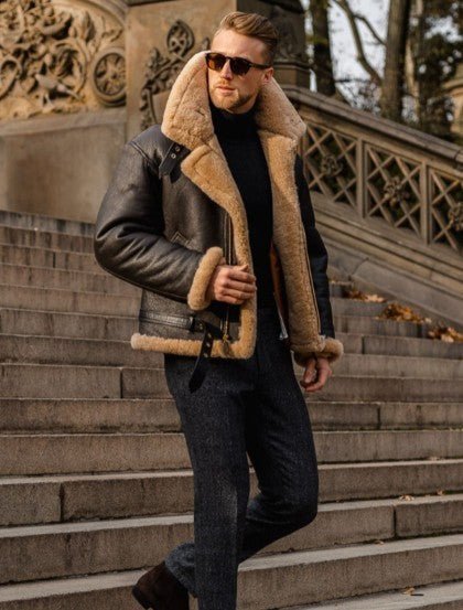 Gaspard | Blouson Cuir Hiver Héritage