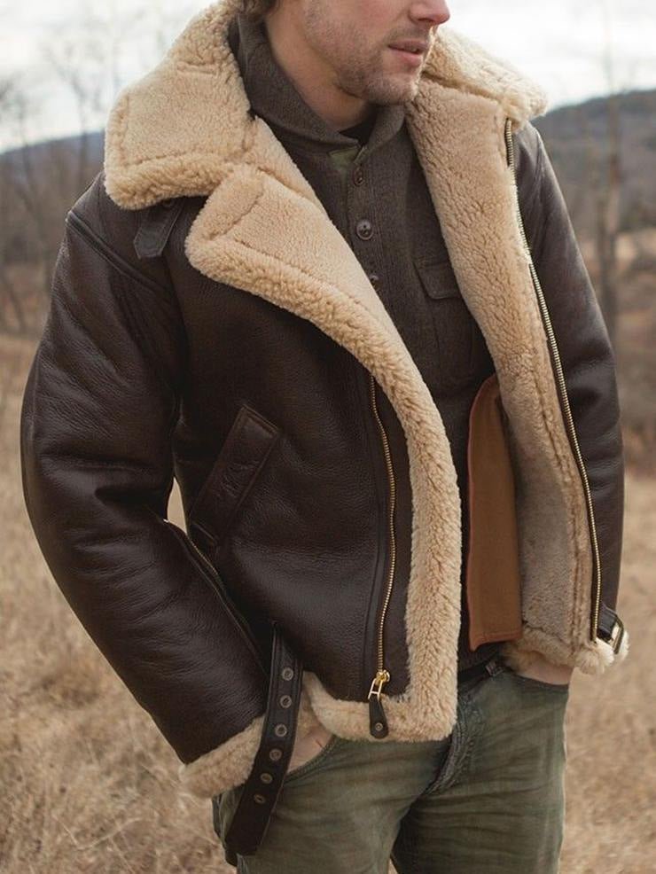 Gaspard | Blouson Cuir Hiver Héritage
