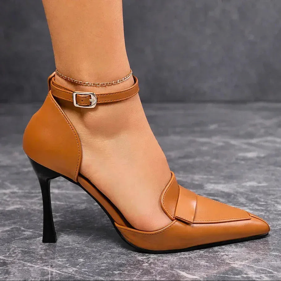 Candice | Escarpins mariage talon classique