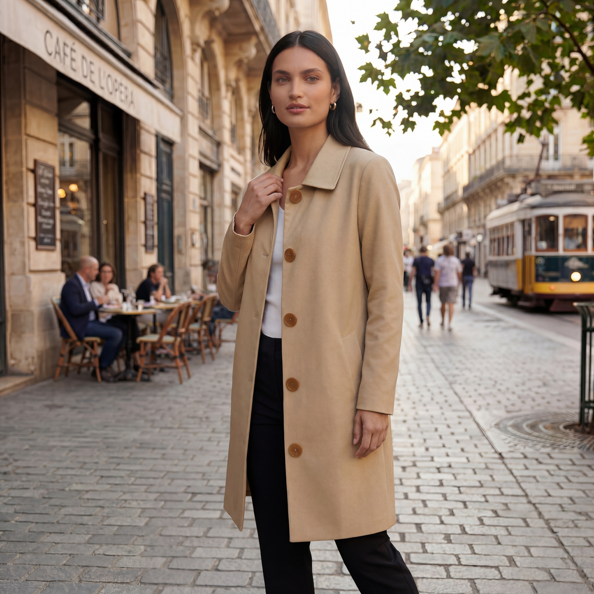 Chantal | Trench femme mi-saison