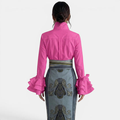Babette | Chemise femme casual à volants