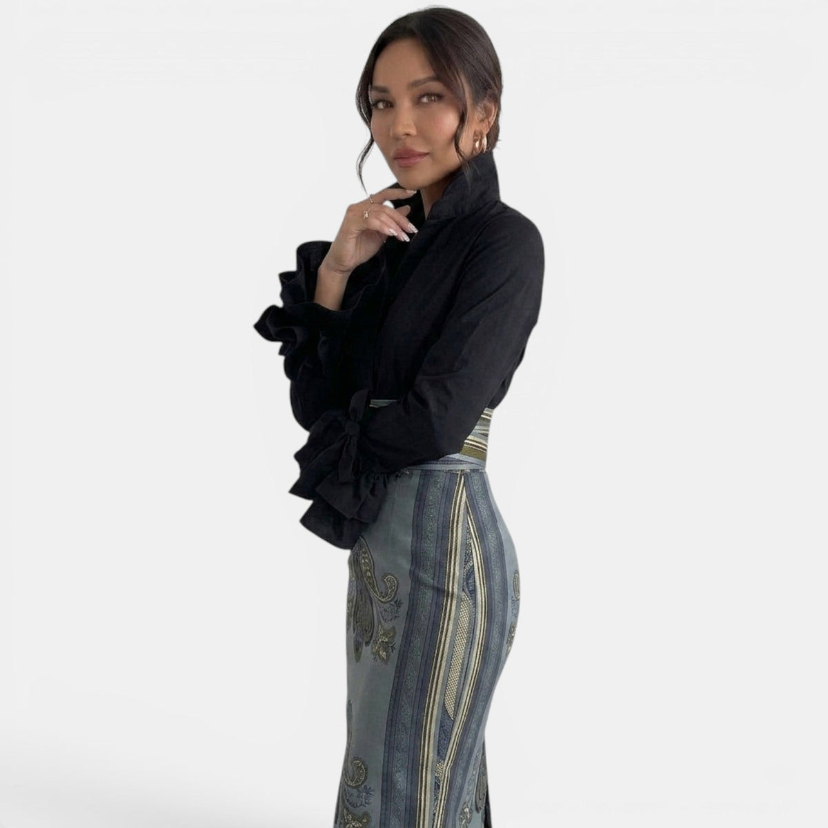 Babette | Chemise femme casual à volants