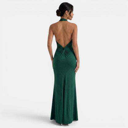Apollonia | Robe maxi femme élégante dos nu