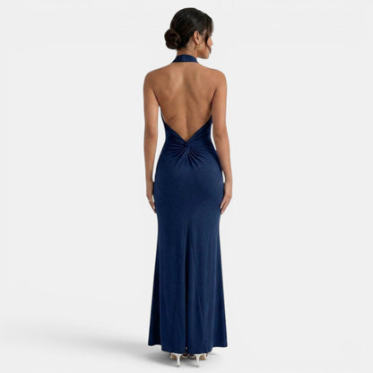 Apollonia | Robe maxi femme élégante dos nu