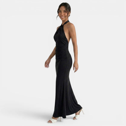 Apollonia | Robe maxi femme élégante dos nu