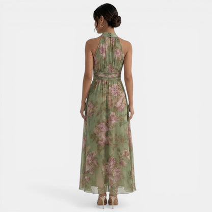 Carmen | Robe maxi femme élégante fleurie