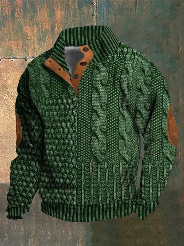Raphaël | Pull homme imprimé confortable