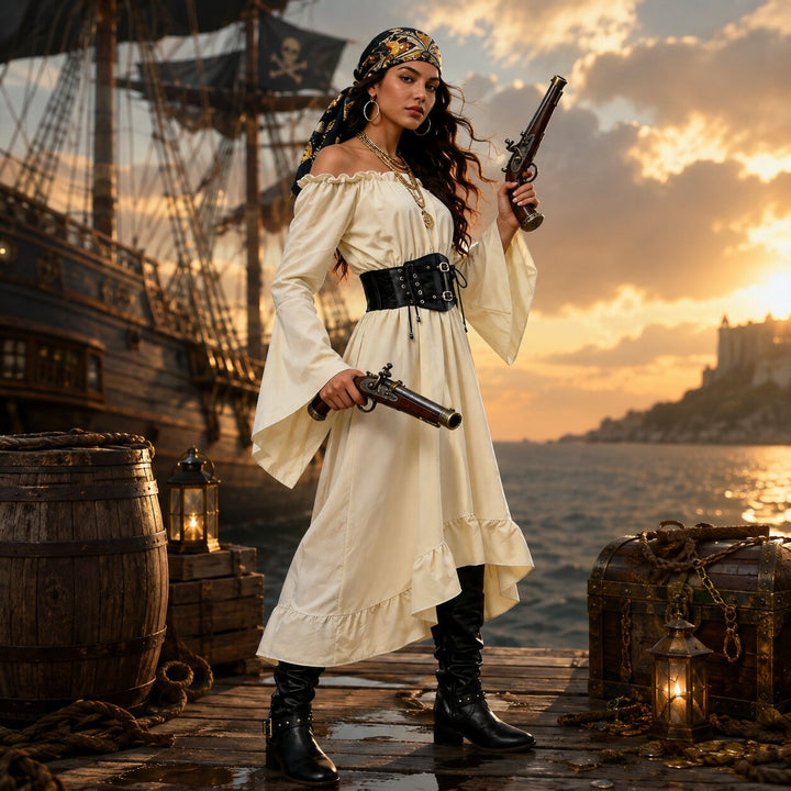 Morgane | Costume pirate femme pour Halloween