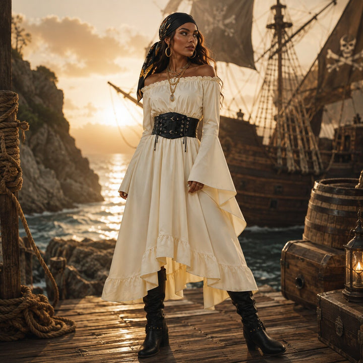 Morgane | Costume pirate femme pour Halloween