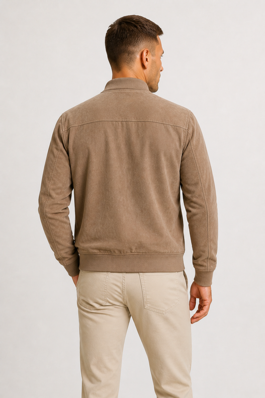 Blouson bomber homme coupe slim