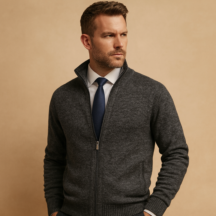 Lucas | Cardigan Maille Élégance Active