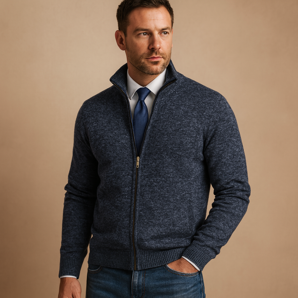 Lucas | Cardigan Maille Élégance Active