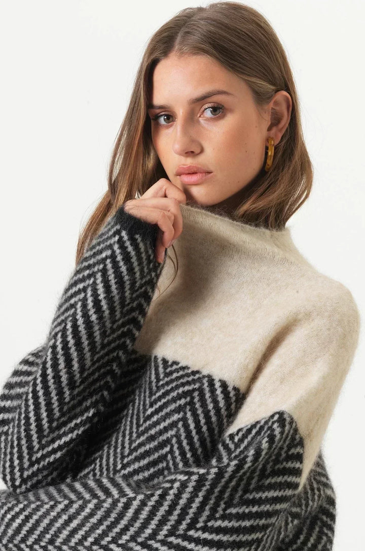 Lucie | Pull Maille Nordic Élégance