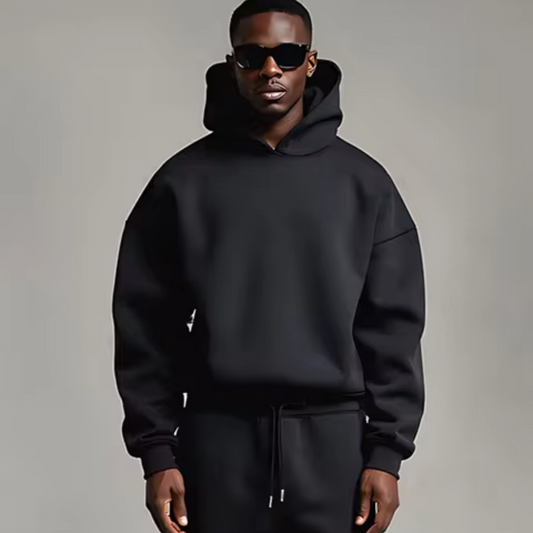 Ensemble jogging homme streetwear - noir
