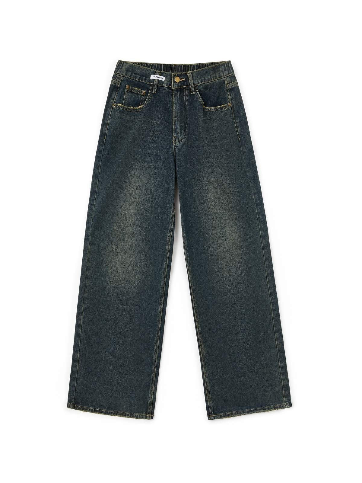 Jean baggy à coupe ample pour femme