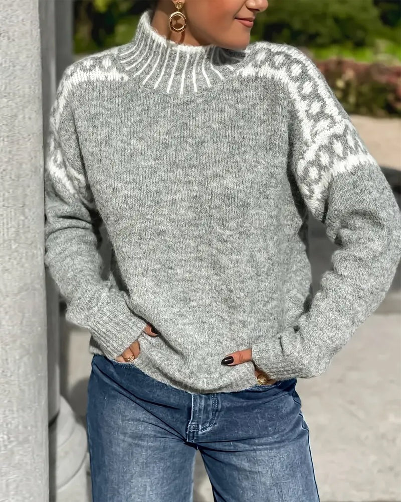 Agnieszka | Sweter Waffle Harmony