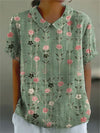 Solène | Blouse Femme Fleurie Fluide