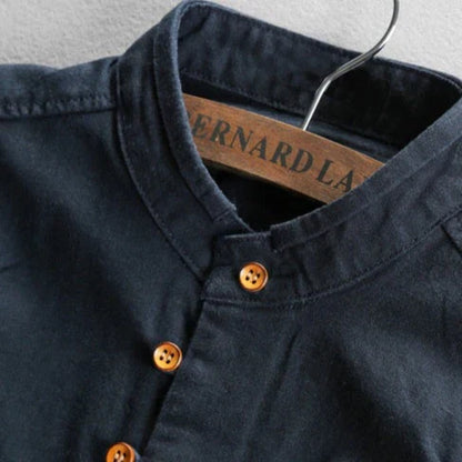 Nathan | Chemise Homme Col Mao