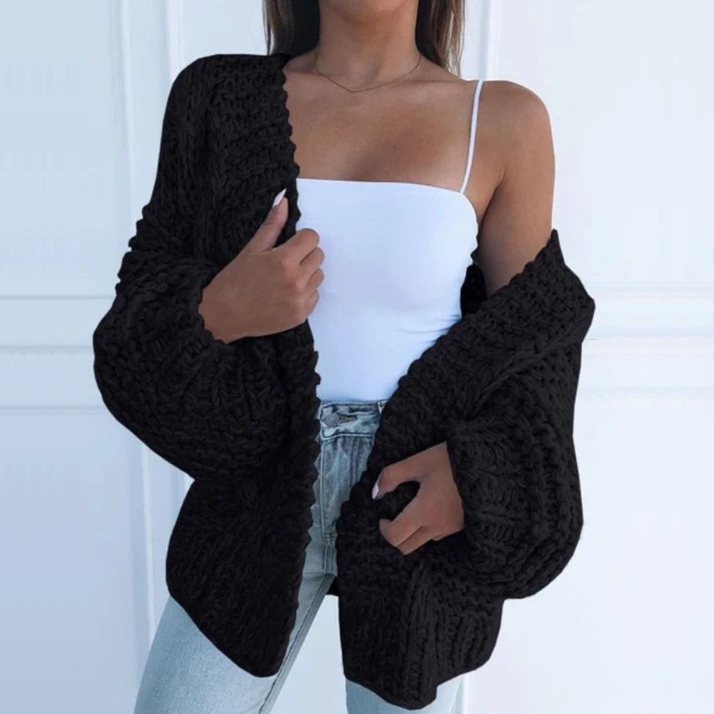 Henriette | Cardigan grosse maille femme
