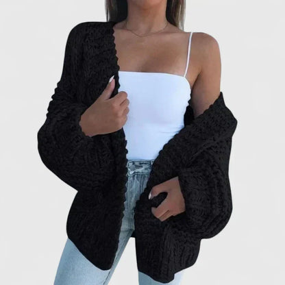 Henriette | Cardigan grosse maille femme