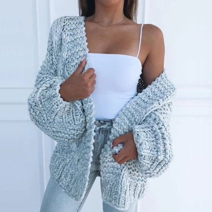 Henriette | Cardigan grosse maille femme