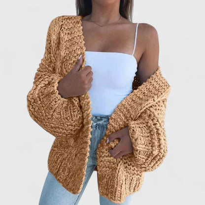 Henriette | Cardigan grosse maille femme