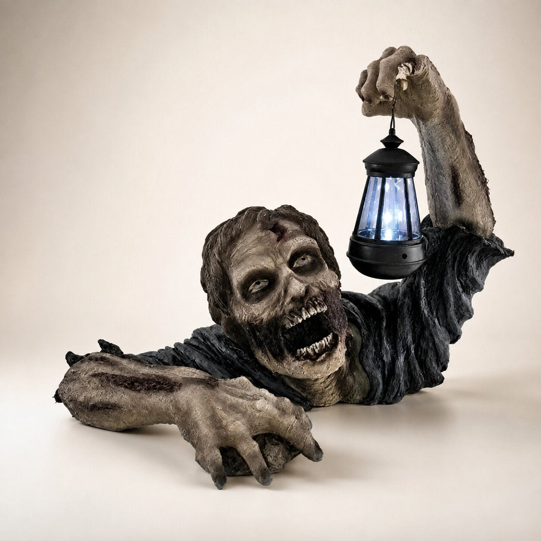 Lueur | Zombie rampant avec lanterne LED