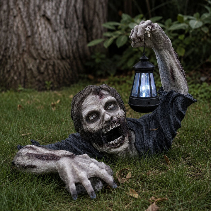 Lueur | Zombie rampant avec lanterne LED