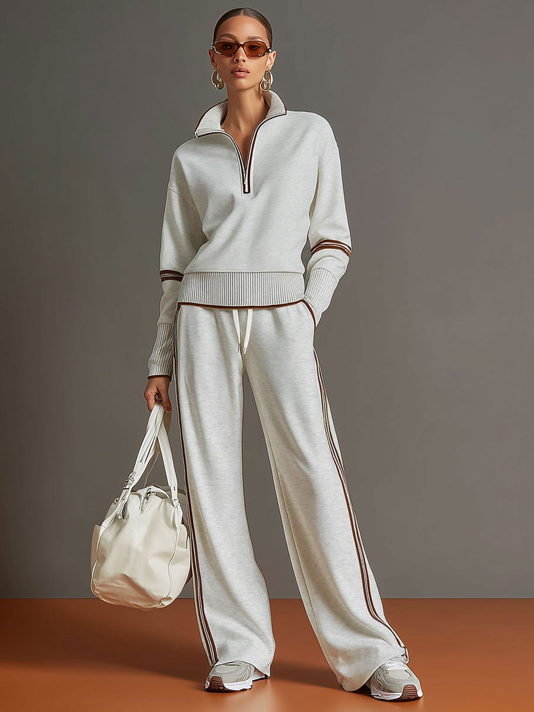 Flore | Ensemble blouse et pantalon large
