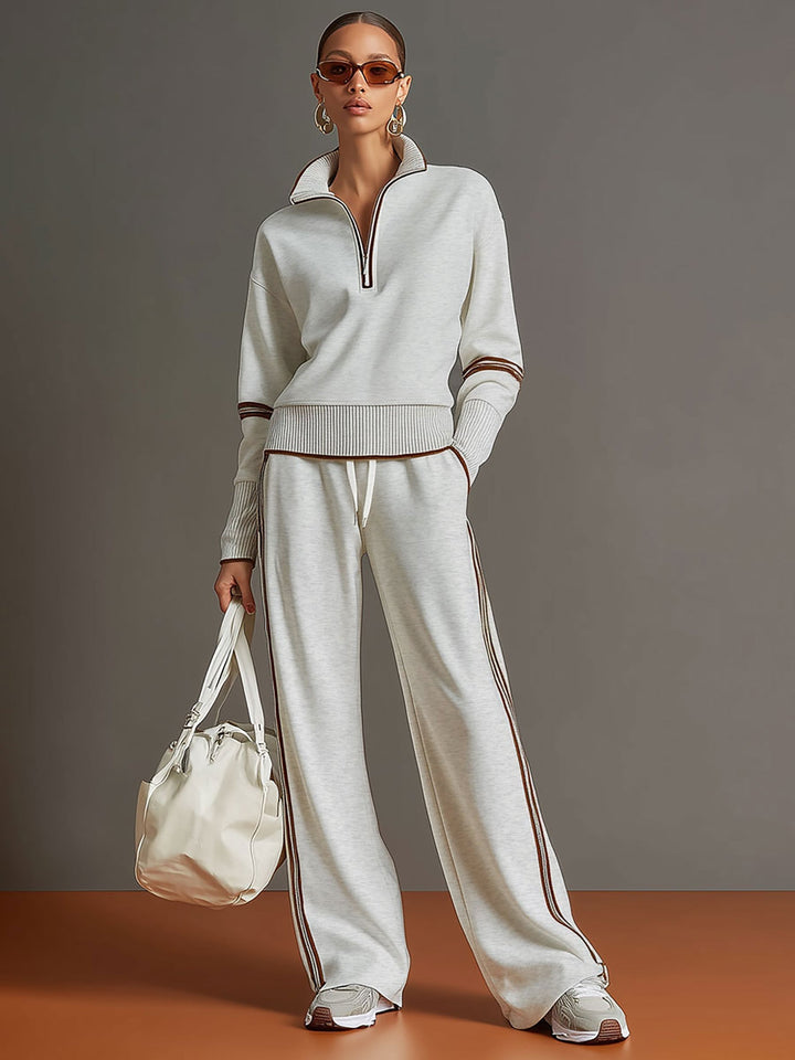 Flore | Ensemble blouse et pantalon large