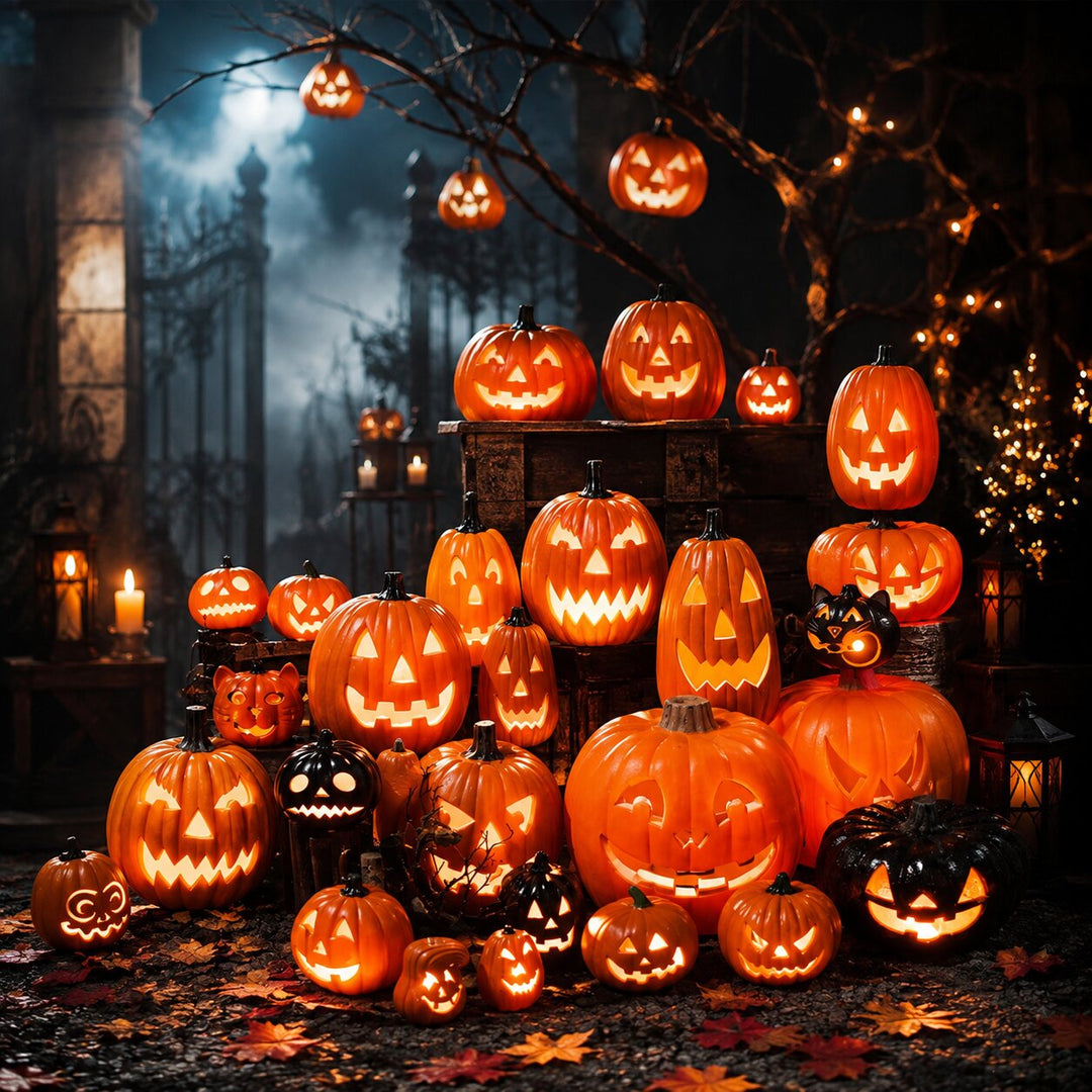 Écho | Déco citrouille lumineuse Halloween