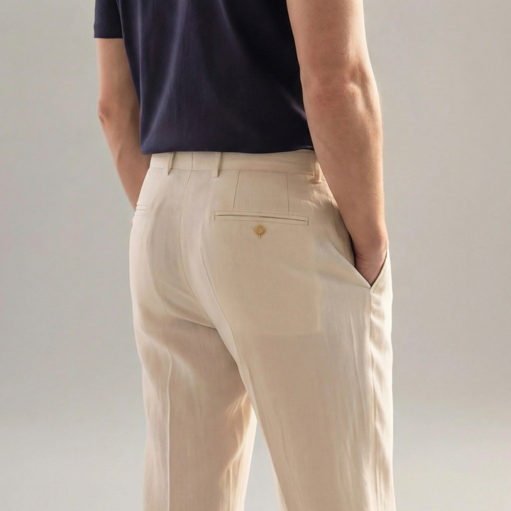 Victor | Pantalon en Lin Homme Casual