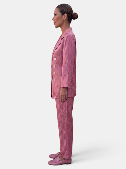 Albine | Ensemble blazer et pantalon femme jambe large