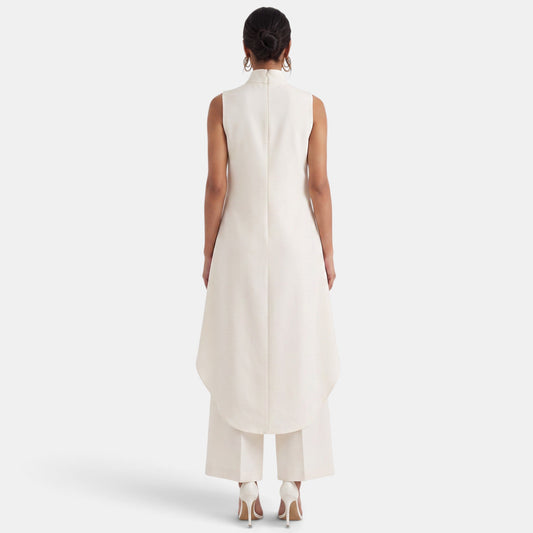 Berthe | Ensemble femme deux pièces asymétrique