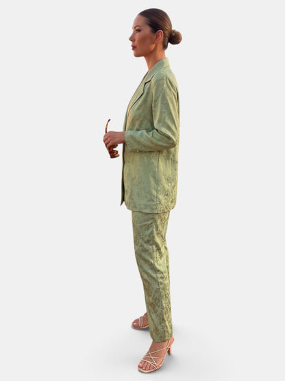 Albine | Ensemble blazer et pantalon femme jambe large