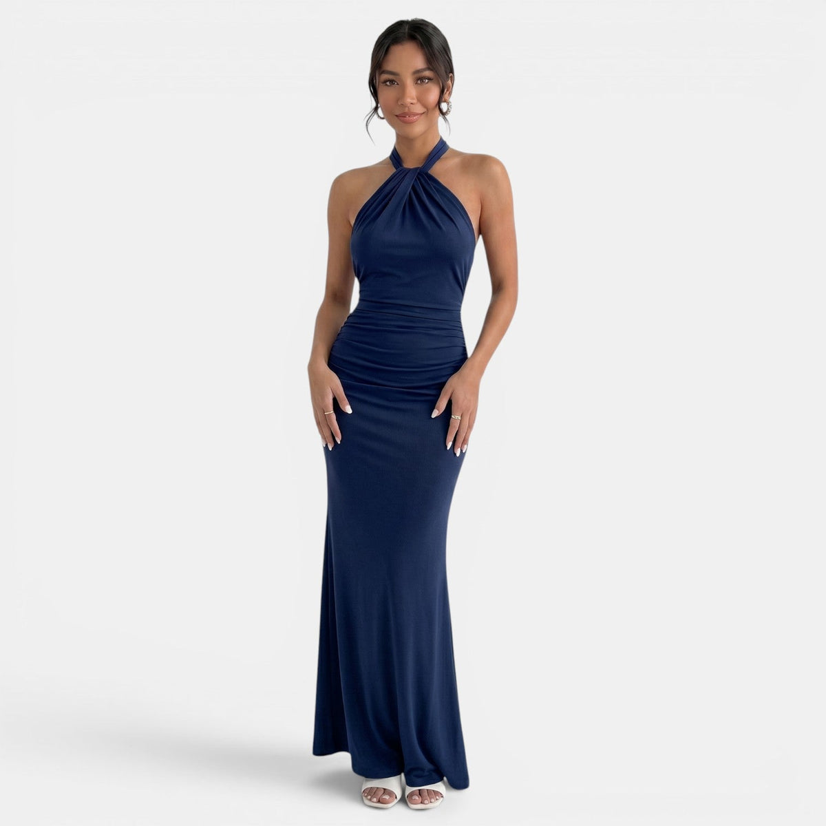 Apollonia | Robe maxi femme élégante dos nu