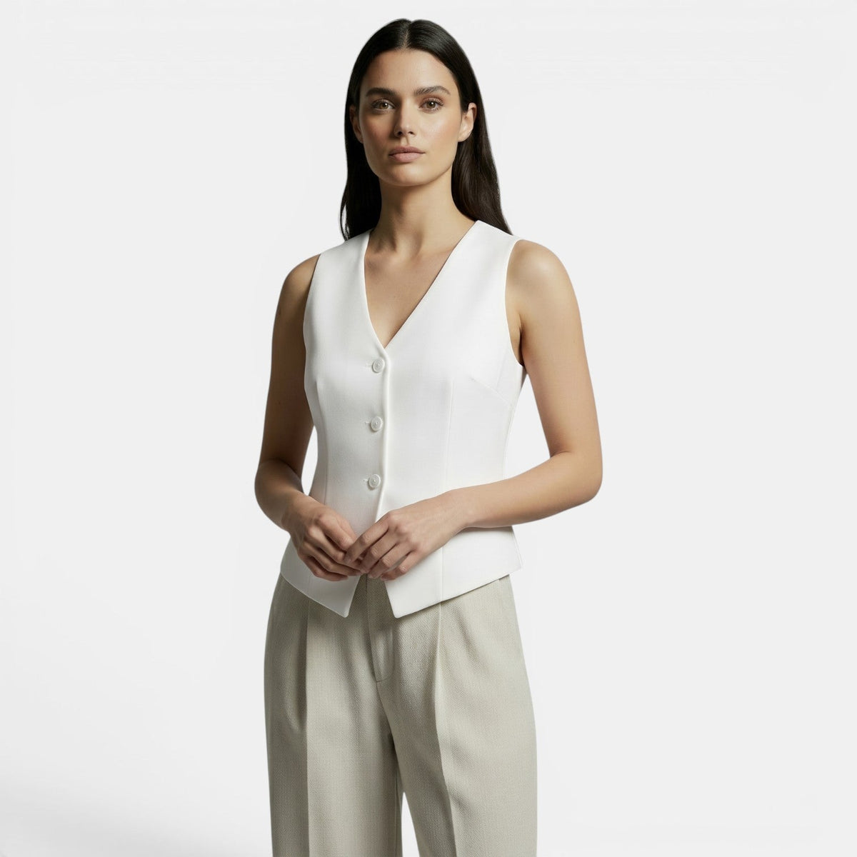 Clairette | Gilet femme ajusté