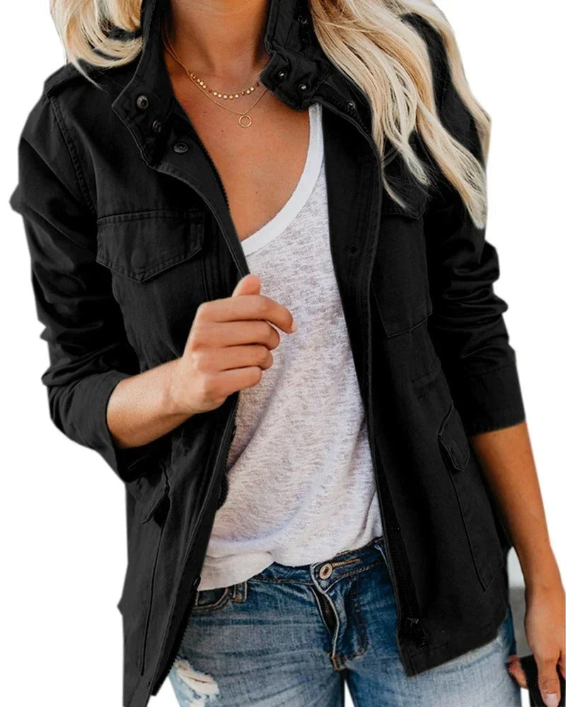 Raina | Veste utilitaire col montant