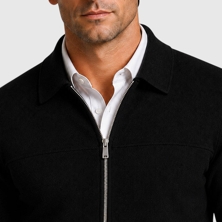 Antoine | Gilet Homme Zippé en Maille