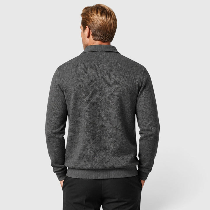 Clément | Veste Homme Zippée Texturée