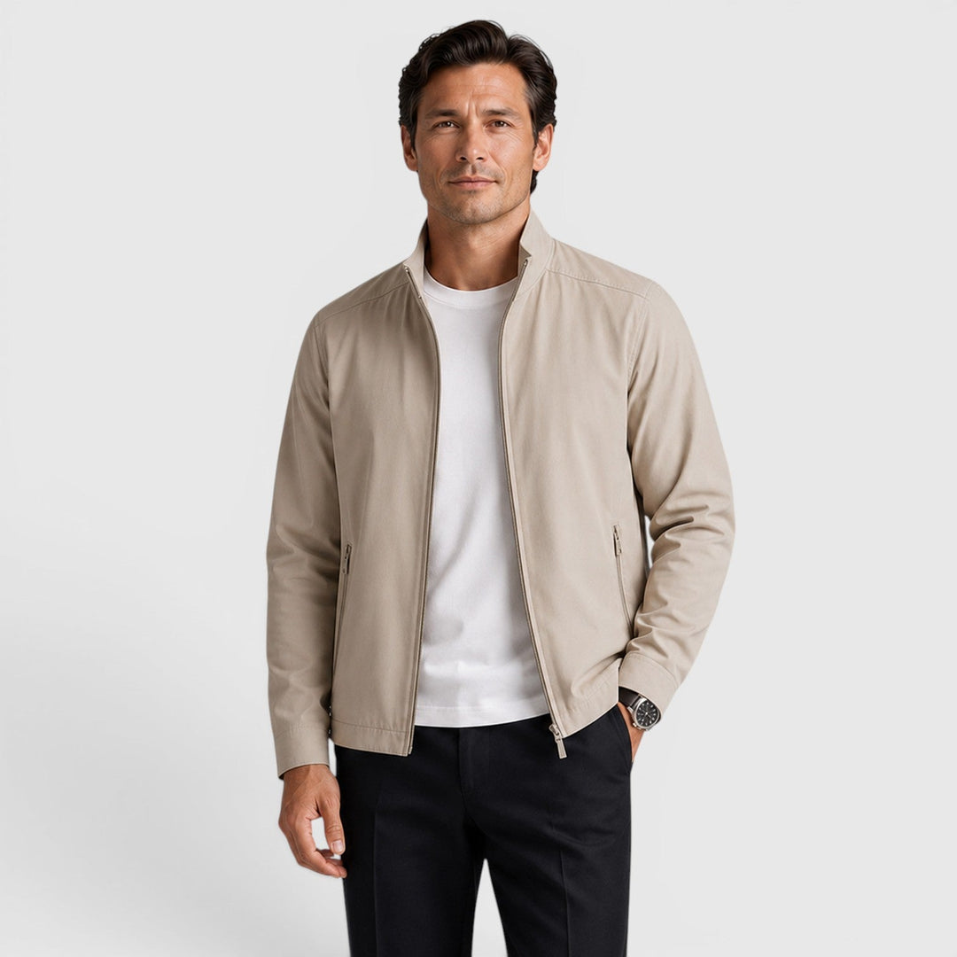Damien | Veste Homme Zippée Classique