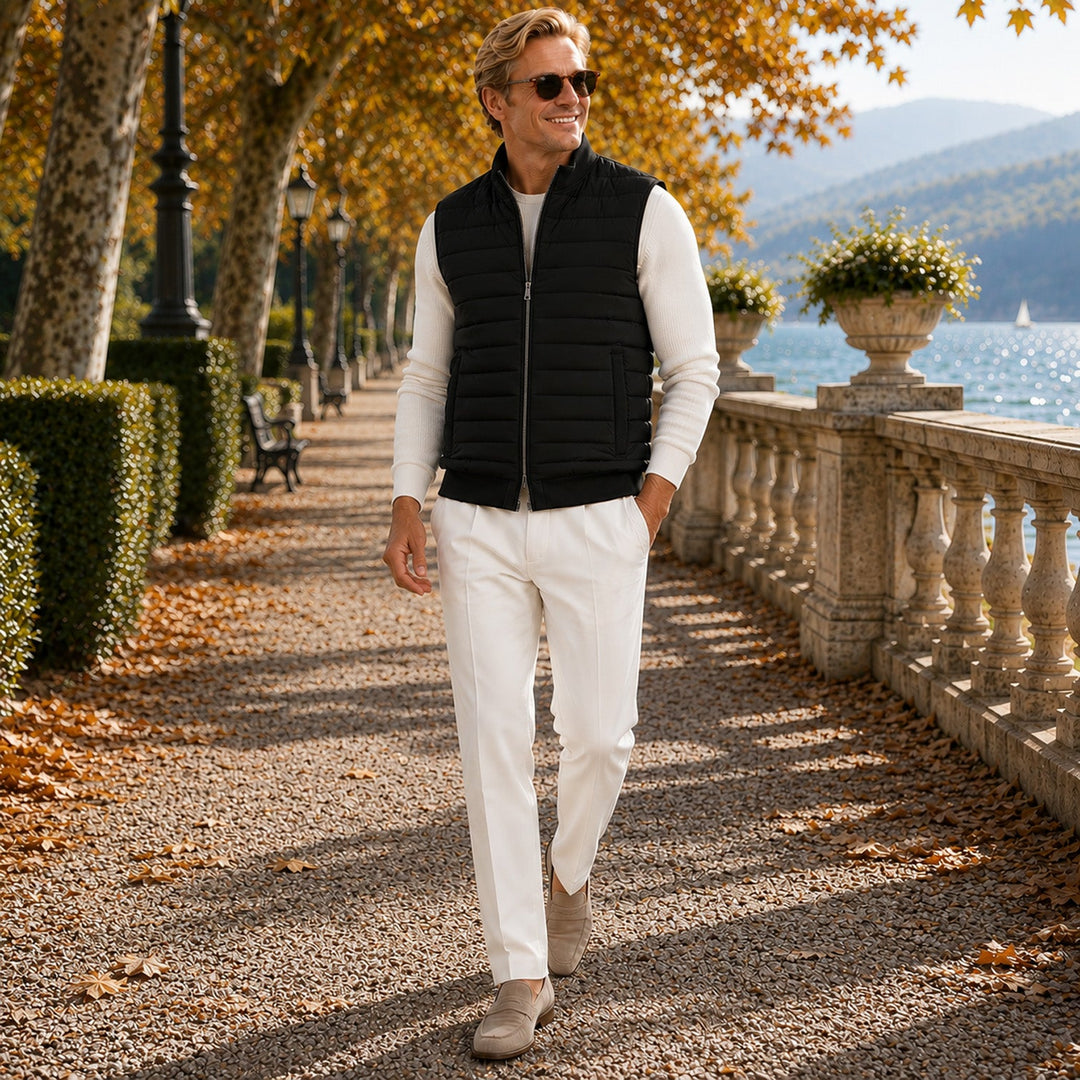 Julien | Gilet Matelassé Homme Sans Manches