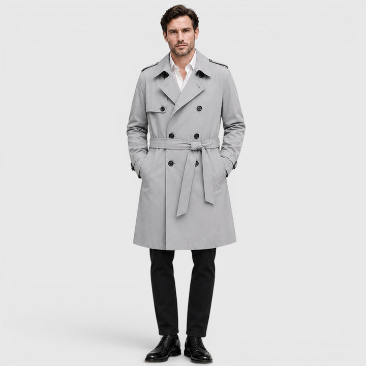 Arthur | Trench Homme Élégant Ceinturé