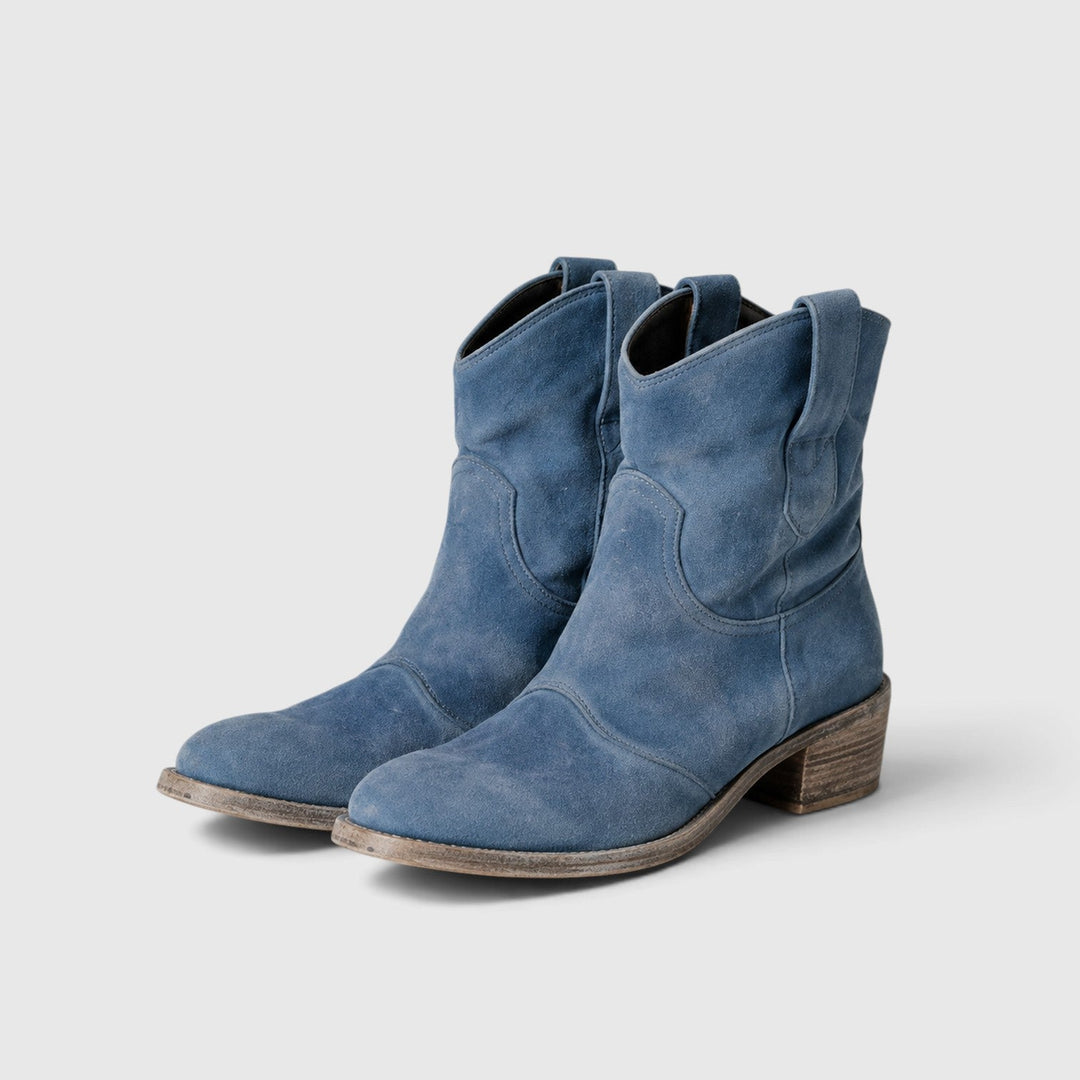 Roxane | Bottines Femme Suédine Taupe