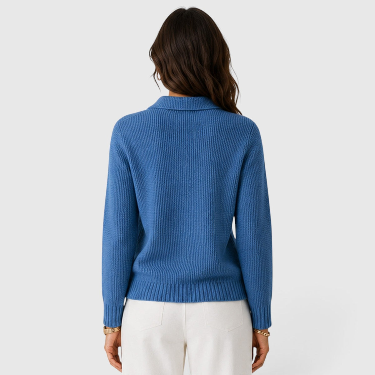 Cardigan femme en maille boutonné