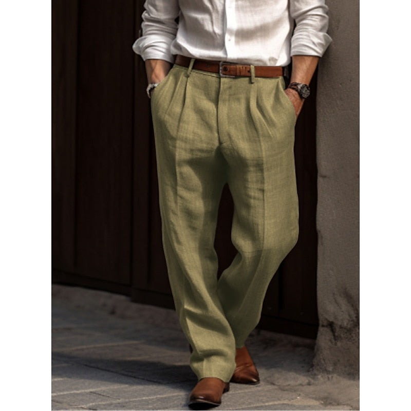Blaise | Pantalon lin homme