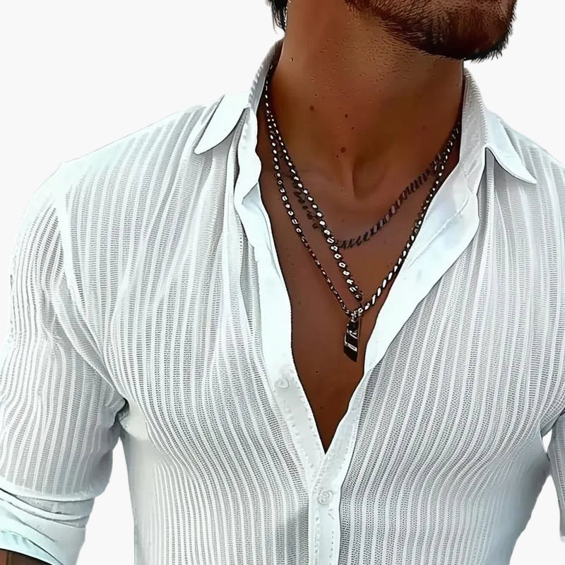 Anatole | Chemise homme casual rayée