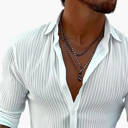 Anatole | Chemise homme casual rayée